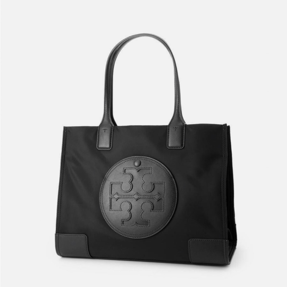 Tory Burch Ella Small Tote Bag - Black